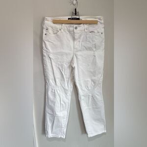 Liverpool Women's White Distressed Jeans